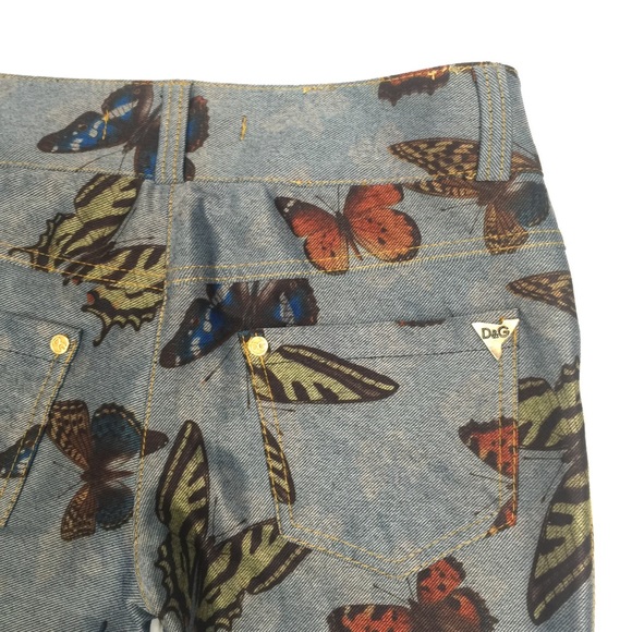 Dolce & Gabbana Butterfly Skinny Jeans - Picture 6 of 7